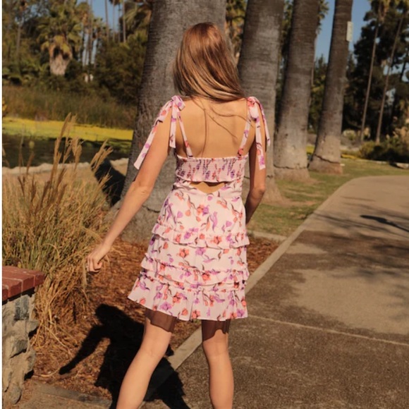 NWT LOST + WANDER GARDEN OF DELIGHT MINI DRESS - Picture 4 of 10